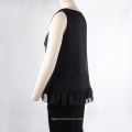 Ruffled Casual Lady Blouse Ladies Clothes